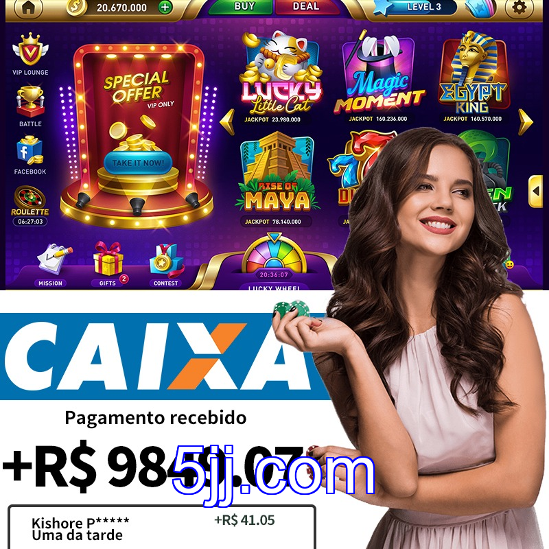 Cadastro no 5jj: Comece com um Bônus de Boas-vindas!